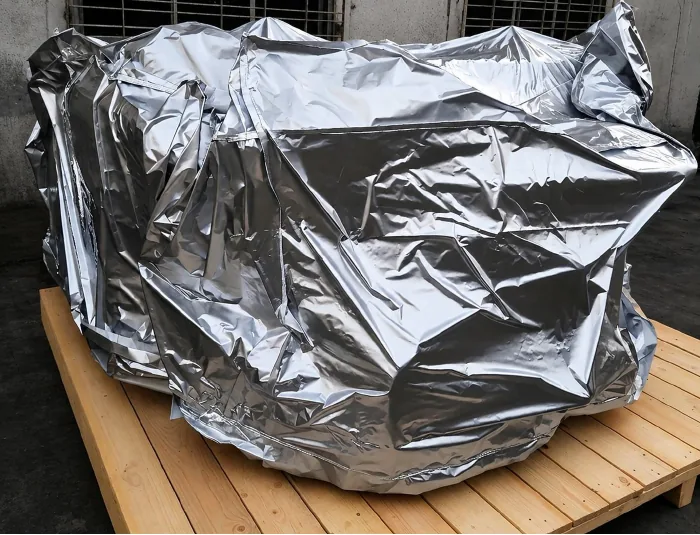 Multi-layer vacuum packed industrial equipment